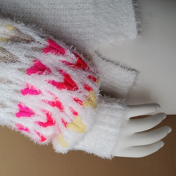 AMERICAN RAG Colorful Plaited Soft Fuzzy Pullover Sweater SIZE: XXL - Picture 6 of 12